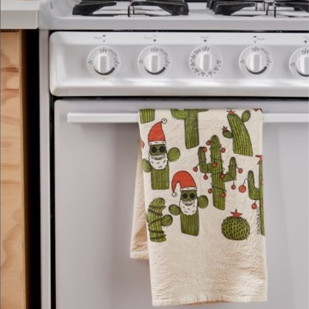 Calhoun and Co. UO Exclusive Holiday Tea Towel Holiday Christmas Gifts